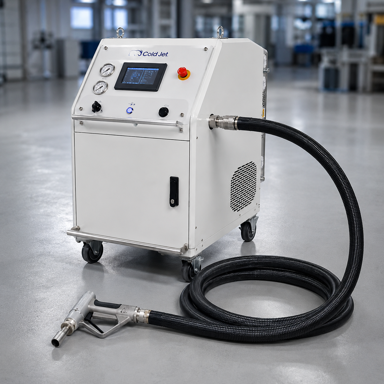 Cold Jet droogijs machine apparatuur CRYOSTRAL