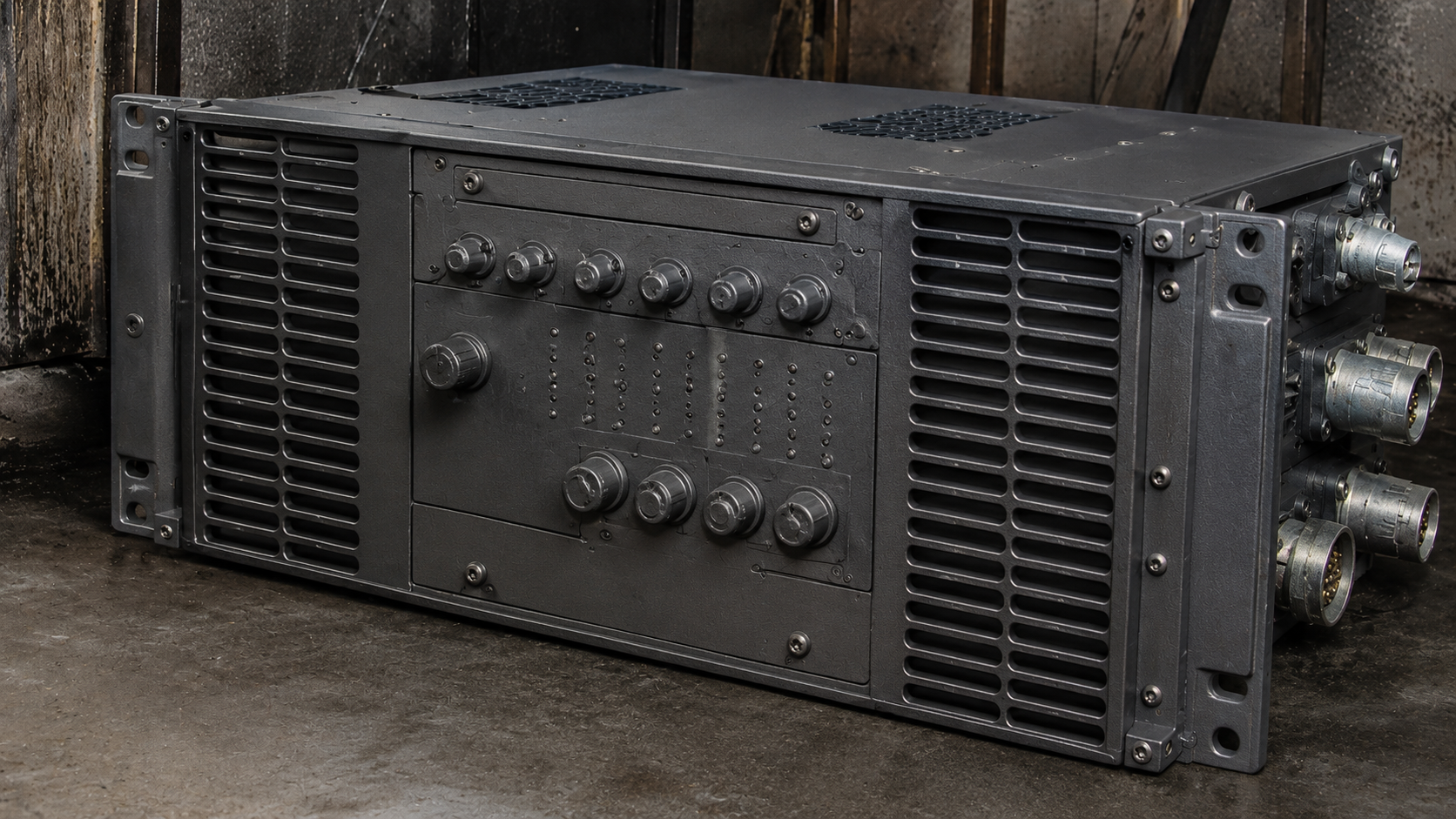Electronic module after dry ice cleaning by CRYOSTRAL