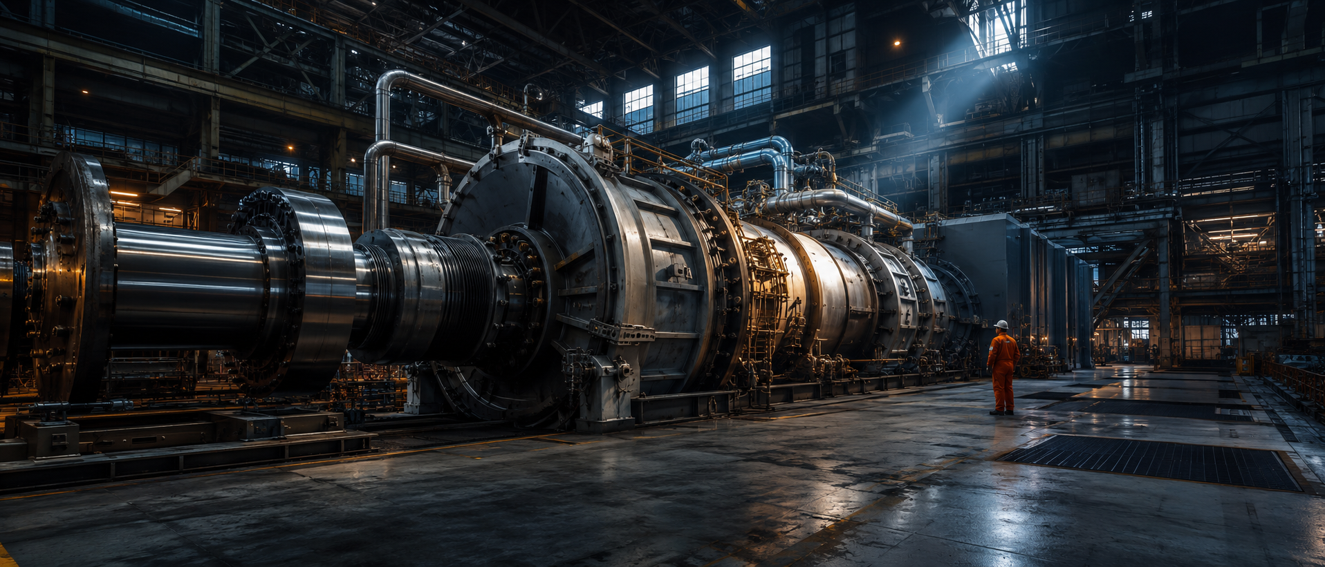 Centrale énergétique turbine générateur nettoyage glace carbonique CRYOSTRAL